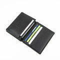 Genuine Leather Business Card Holder – Slim Wallet for Men & Women