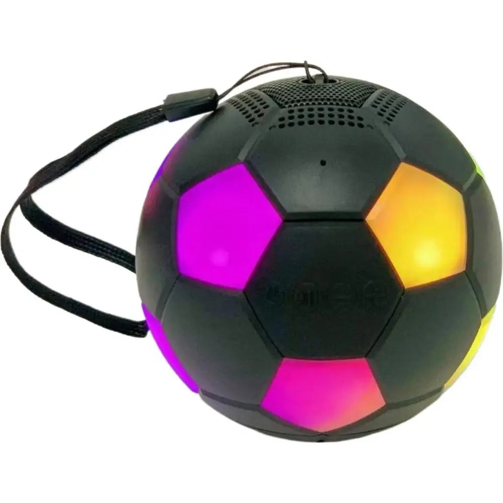 Football-Shaped RGB Bluetooth 5.3 Speaker – 360° Surround