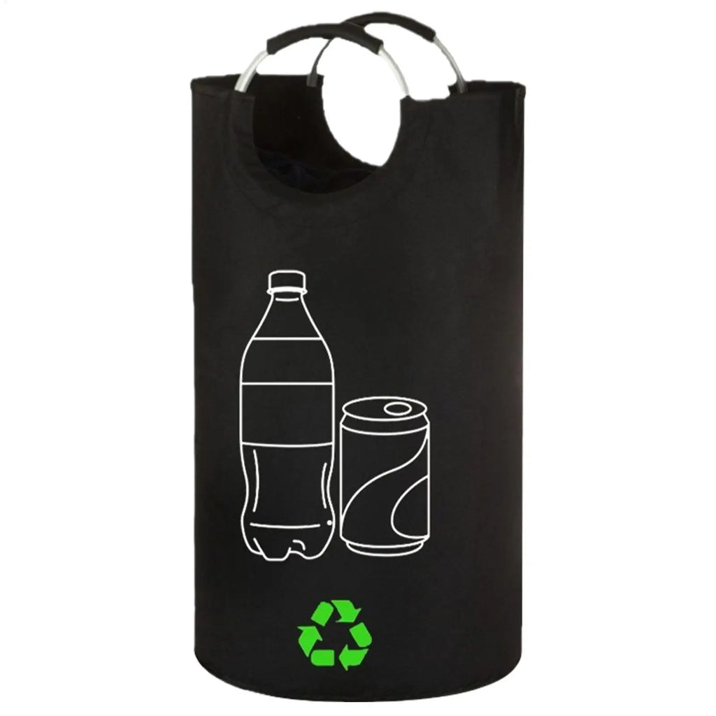 Recycle Bags 82L Storage Bin Deposit Bottle Storage Folding Recycling Bag with Double Handles for Bedroom Dorm College Home Oasis Select