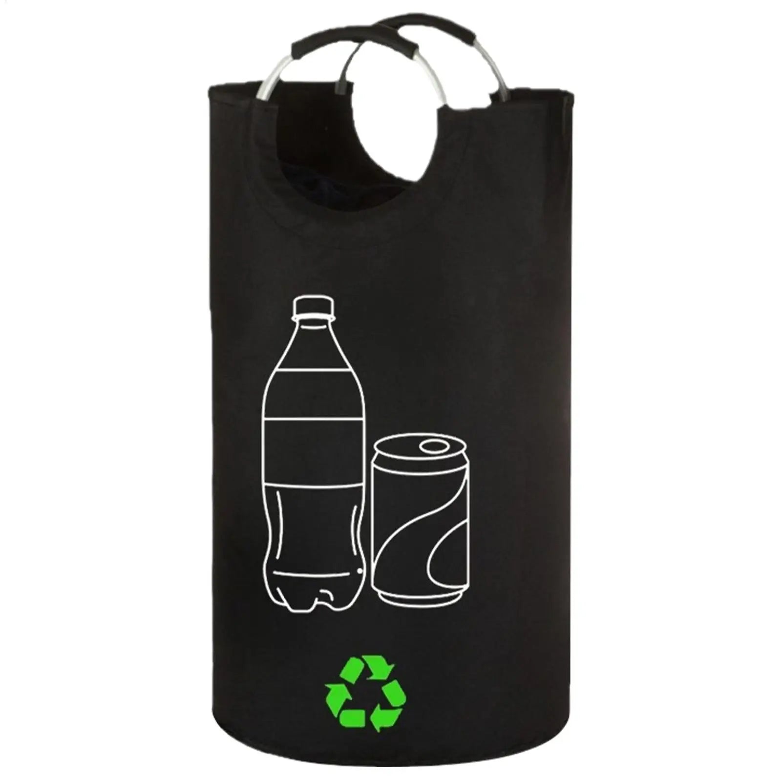 Recycle Bags 82L Storage Bin Deposit Bottle Storage Folding Recycling Bag with Double Handles for Bedroom Dorm College Home Oasis Select