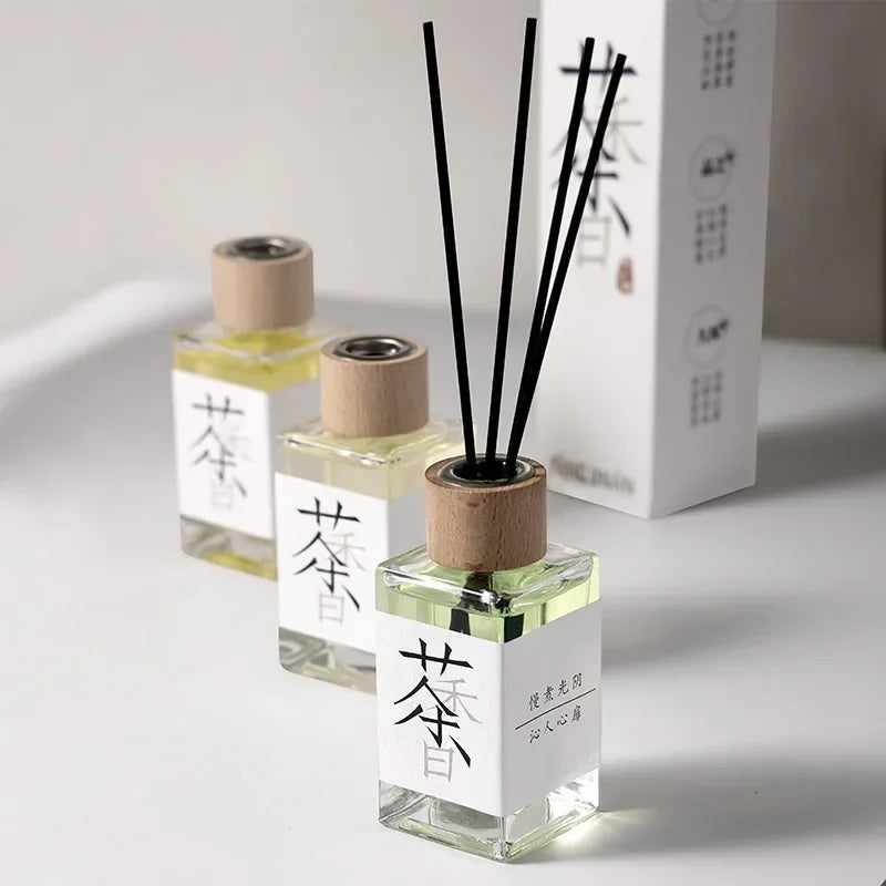 Tea Aromatherapy Fire-free Incense Bedroom Home Car Fragrance Tea Aroma Air Freshener Oasis Select