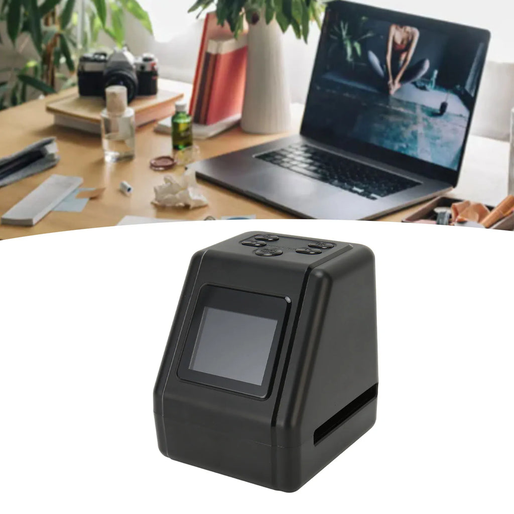 Film Slide Scanner Convert 135 126 110 Films Slides to Negatives Color Black White JPG Photos 22MP with 2.0in LCD Screen Oasis Select
