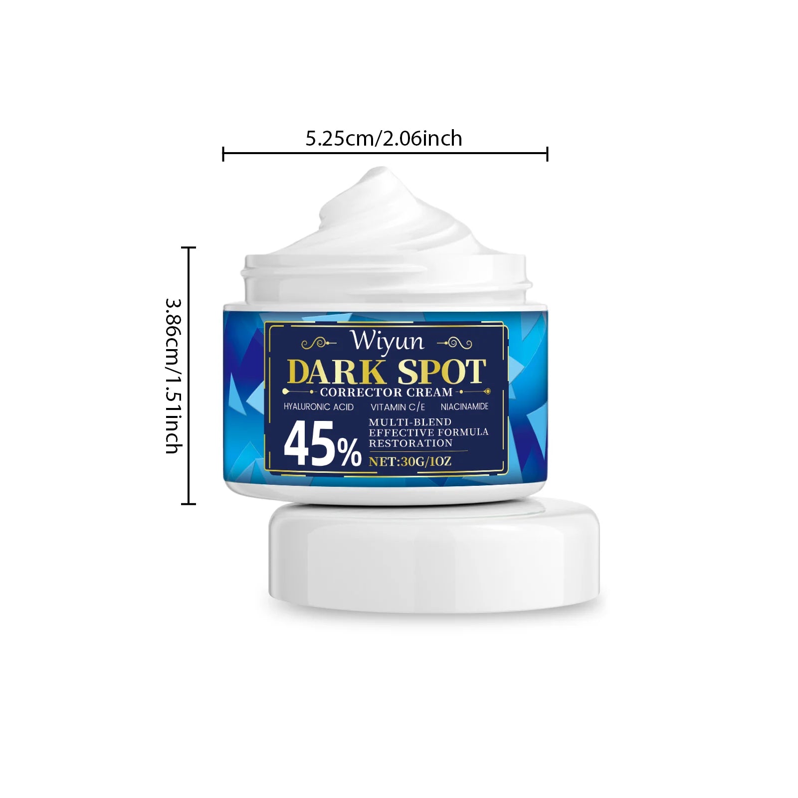 Dark Spot Corrector Cream – Vitamin C & Hyaluronic Acid Dark Spot Cream Oasis Select