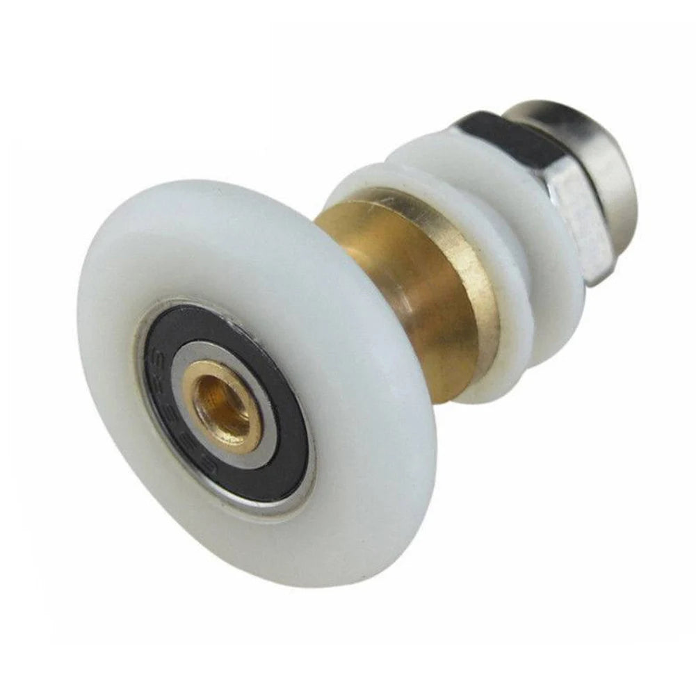 4-PCS Shower Room Pulley Bathroom Glass Sliding Door Pulley Eccentric Wheel For Upgrade Repair Shower Door System Oasis Select