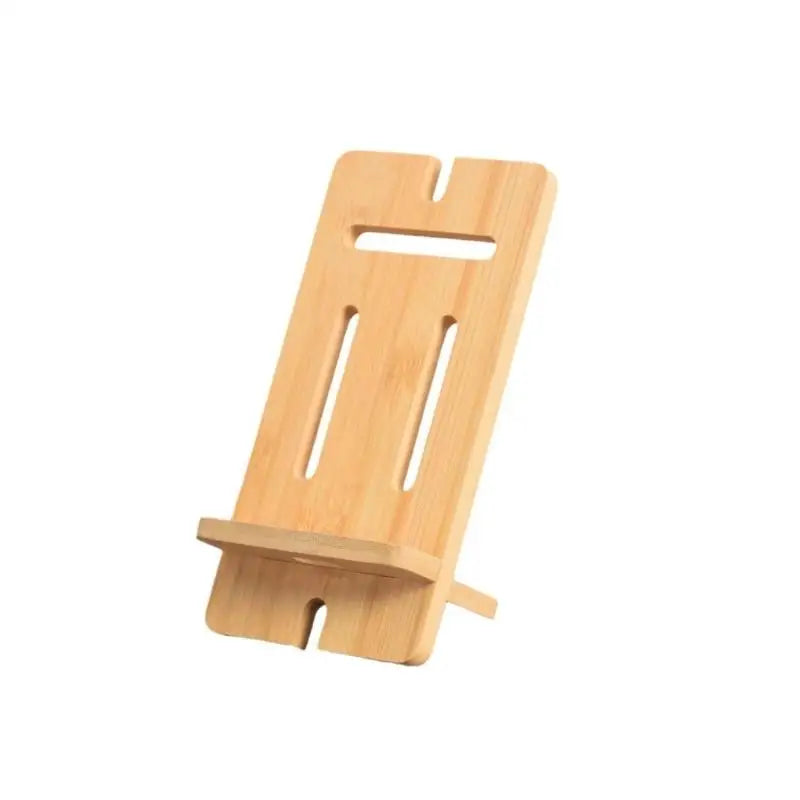 1pcs Wooden Desktop Phone Holder Desktop Lazy Mobile Phone Stand Tablet Stand Universal Multi-Functional Wooden Stand Oasis Select A2