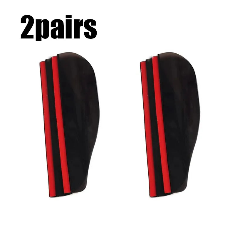 1/2/3/4pairs Car Rearview Mirror Rain Eyebrow Carbon Fiber Universal Car Rain Shield Reversing Mirror Rain Cover Car Accessorie Oasis Select 2pairs Black-A
