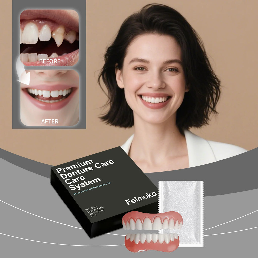 Denture Decoration Set – Natural Fit & Comfortable Novelty Novelty Dental Accessory Oasis Select