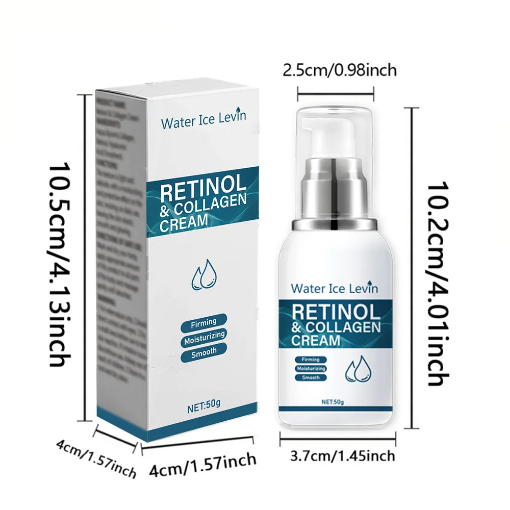 Retinol Collagen Face Cream – Firming & Moisturizing 50g Face Moisturizer Cream Oasis Select