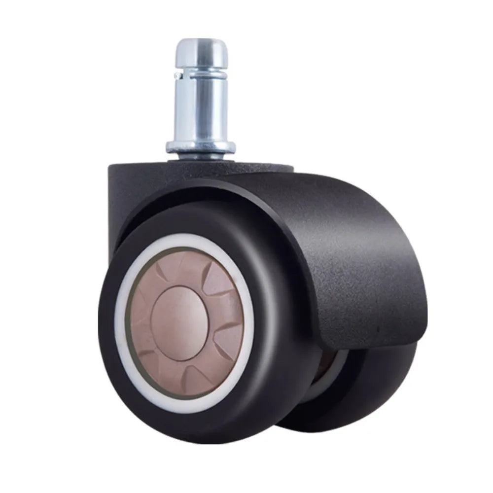 5/1PCS Chair Wheel Caster Replacement Soft Mute Desk Caster Wheels for Work Chair Heavy Duty Safe Rolling Office Chair Wheels Oasis Select