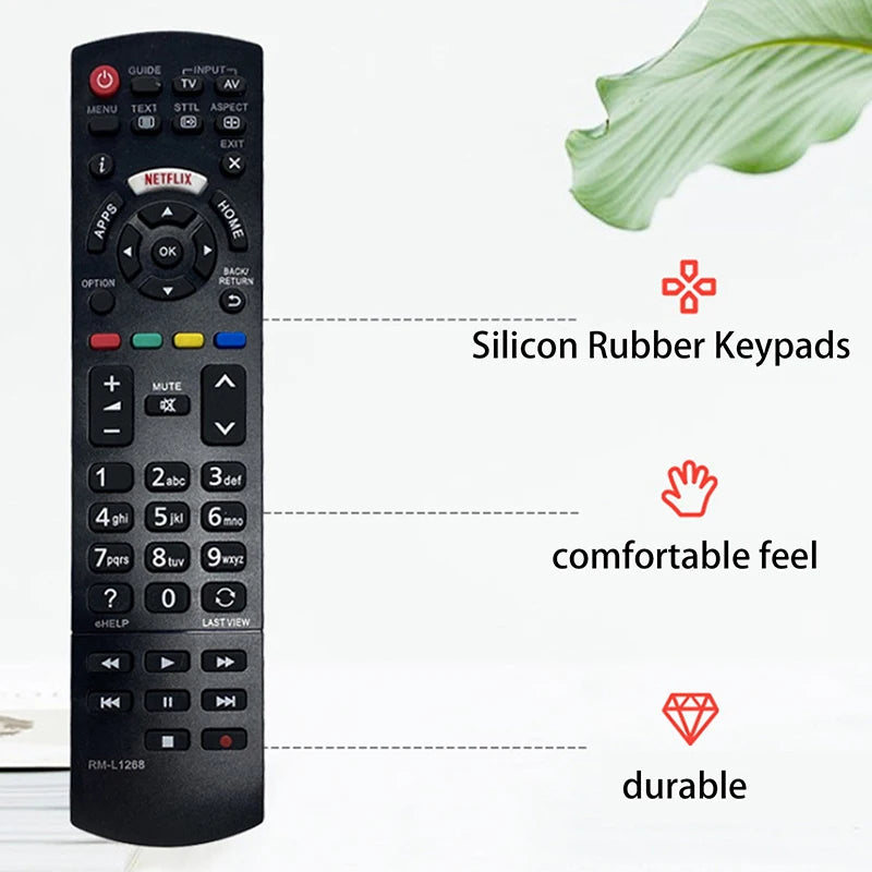 All-in-one Universal DIY Remote Control Spare for Panasonic RM-L1268 Smart Television Oasis Select