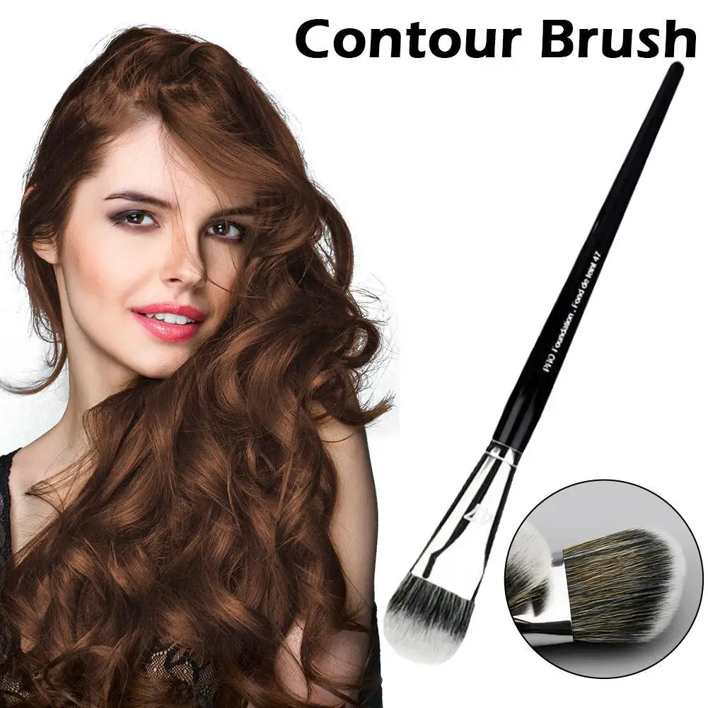 Professional Foundation Brush 47 Broom Head Liquid Foundation Shadow Repairing Brushes Women Face Base Makeup Beauty Tools Oasis Select