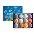 Kids Bath Bombs with Hidden Surprise Toys – 12-Pack Gift Set Kids Bath Bombs Oasis Select 12pcs Boxed