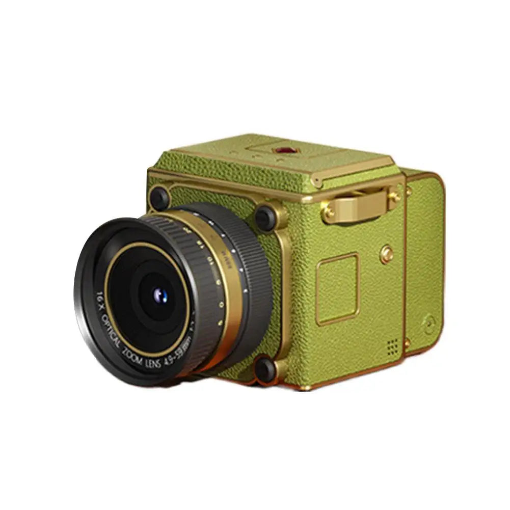 Simulation Dual-Lens Reflex Portable CCD Camera Retro 4K ultra-clear Digital Camera Compact Vintage Portable for Birthday Gift Oasis Select 01