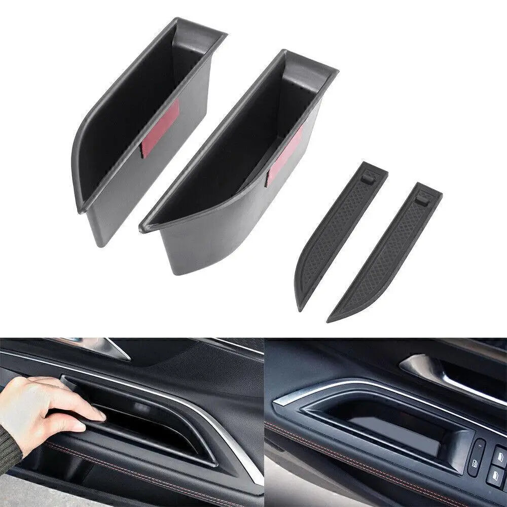 For Peugeot 3008 3008GT 4008 5008 2016-20 Car Organizer Door Handle Armrest Storage Box Container Holder Tray Auto Accessories Oasis Select