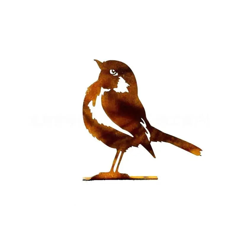 Rust Metal Bird Wall Art – Garden & Home Décor Ornament Metal Wall Ornament Oasis Select