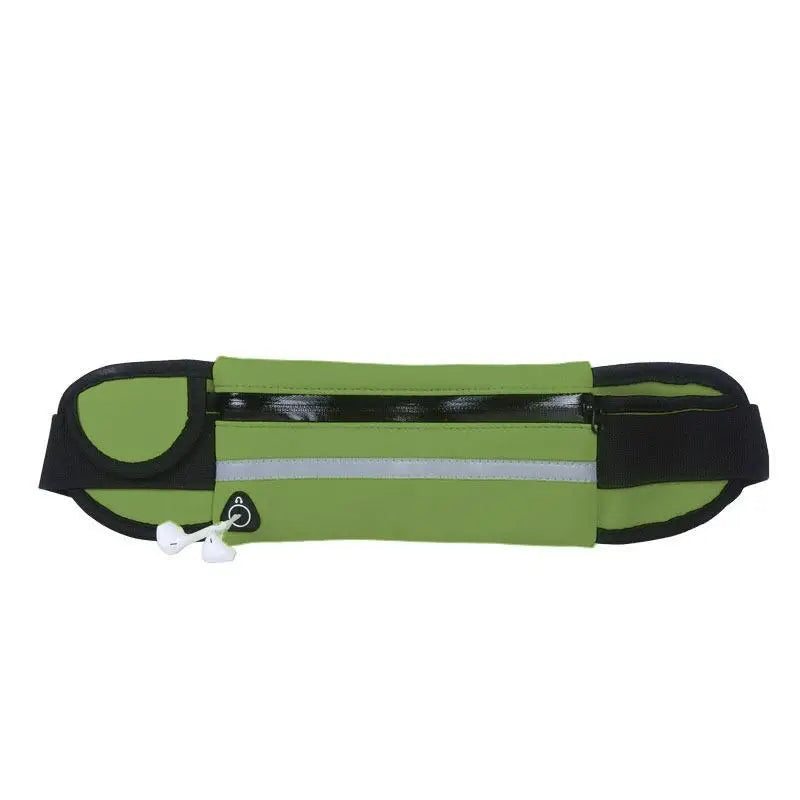 1Pc New Waterproof Sports Waist Bag, Close-Fit Fanny Pack Multifunctional Portable Pouch for Running Cycling Oasis Select Army green