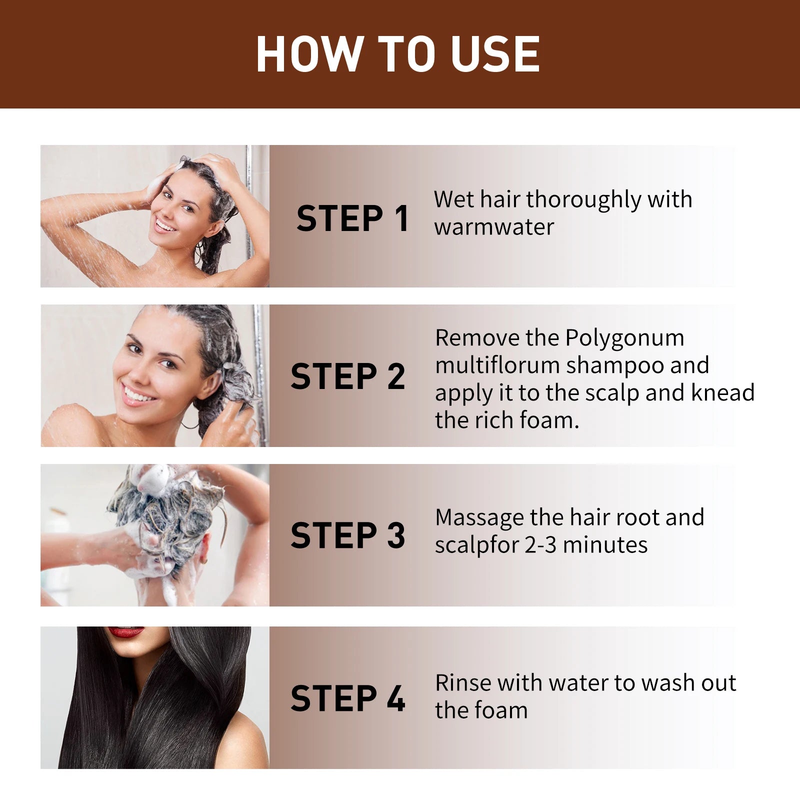 Jaysuing He Shou Wu Repair Shavings Shampoo Soap Natural Black Hair Moisturizing and Soft Hair Care Shampoo Soap Oasis Select