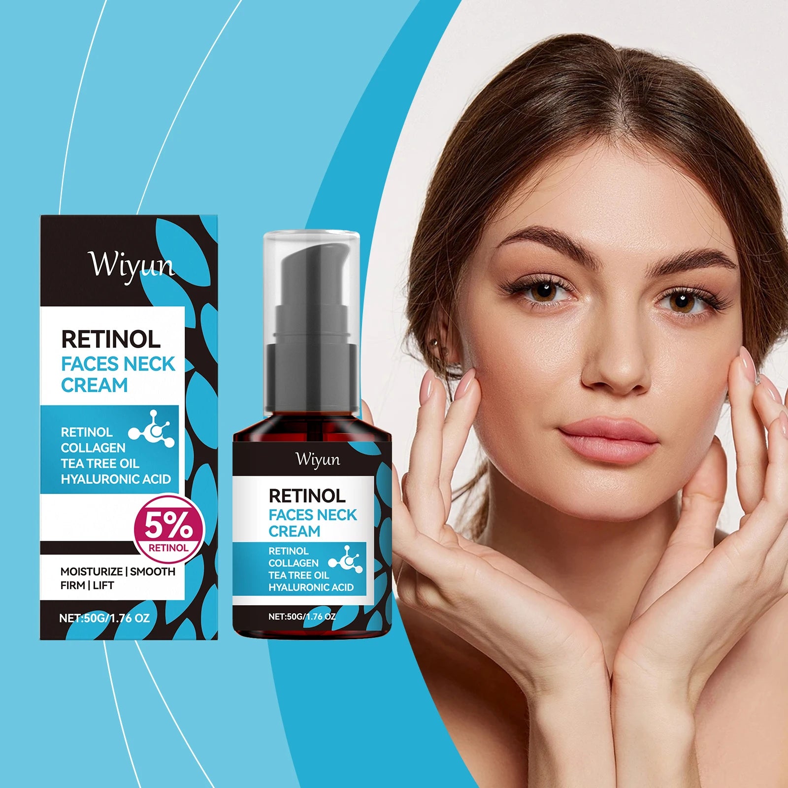 Retinol Collagen Firming Face Cream Lifting Tighten Neck Fade Fine Lines Shrink Pore Smooth Moisturizing Wrinkle Remover Cream Oasis Select