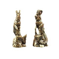 Capricorn Brass Statue Goat Body Fish Tail Zodiac Sign Figurine For Home Office Decor Luck Ornament Oasis Select Copper