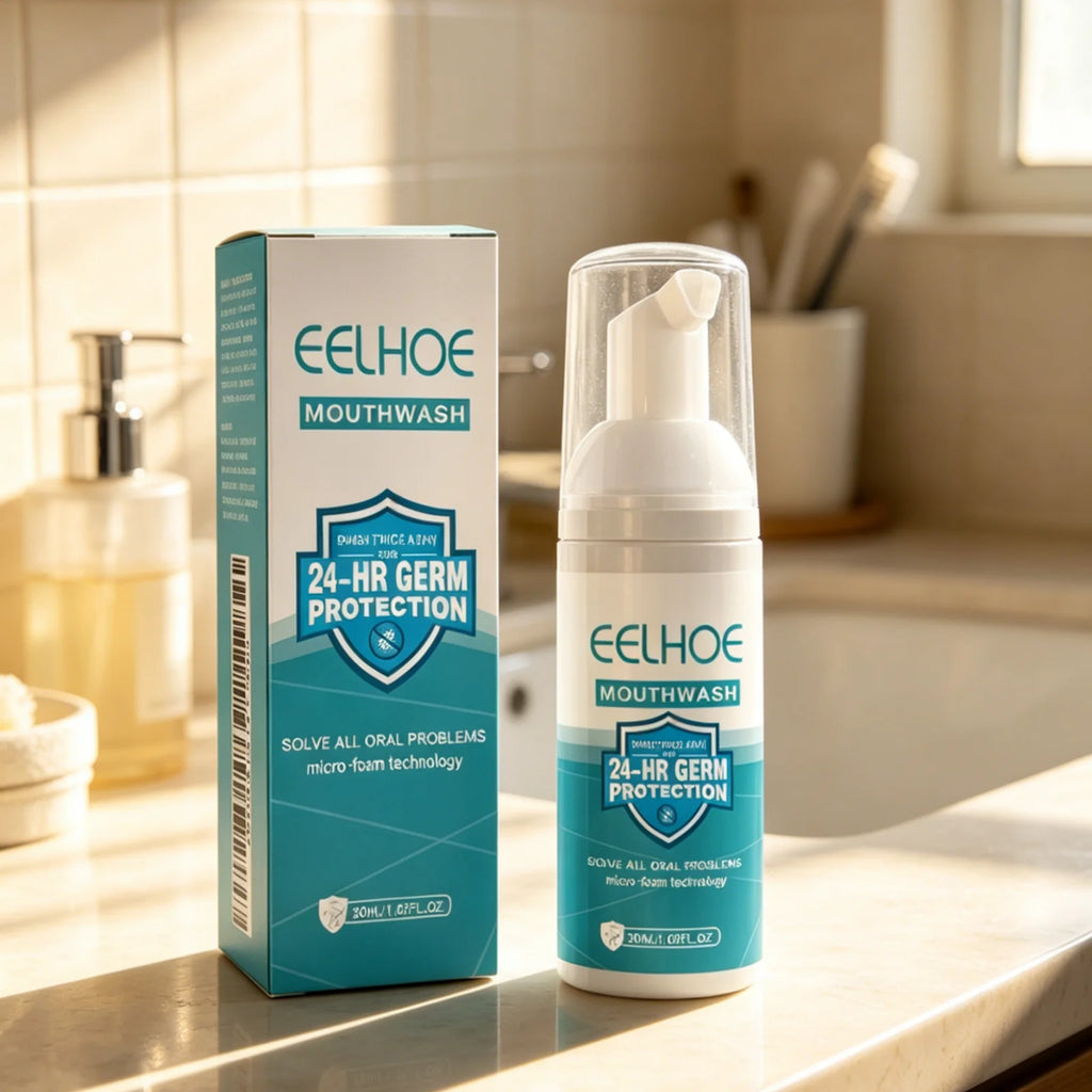 EELHOE Foam Mouthwash – Plaque, Bad Breath & Gum Care 30ml Foam Mouthwash Oasis Select