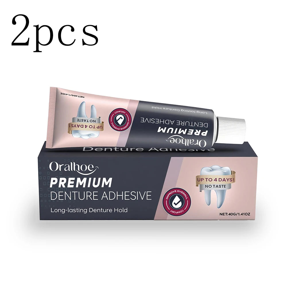 Denture Adhesive – Secure, Natural & Comfortable Daily Hold Denture Adhesive Oasis Select 2boxed