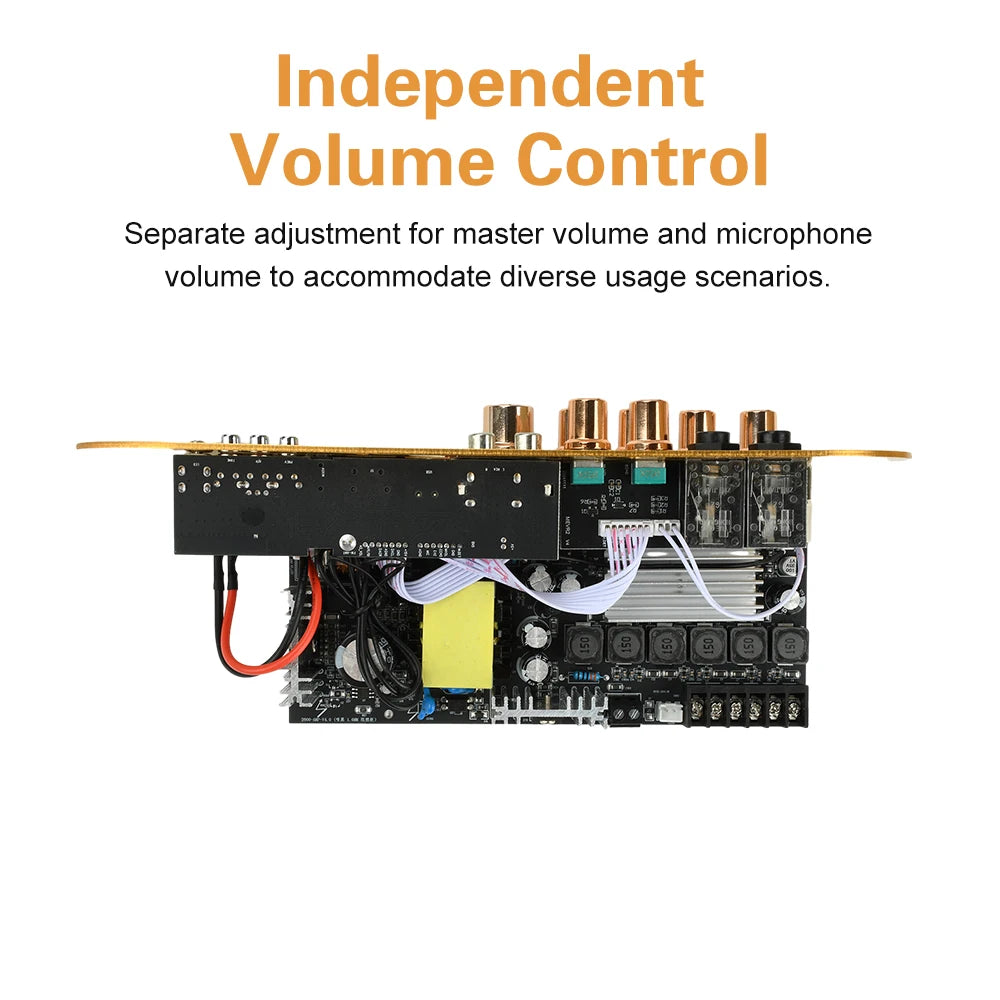 Audio Amplification Board D900 Channel 2.1 HIFI Bluetooth 5.0 50W+50W+100W Digital Media Power Amplification Board Oasis Select