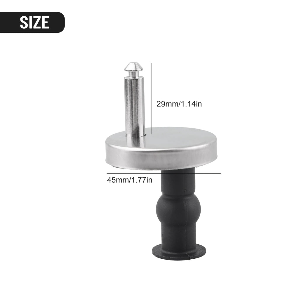 2pcs Toilet Seat Hinges Top Close Soft Release Quick Fitting Heavy Duty Hinge For Toilet Seat Hinges Toilet Accessories Oasis Select