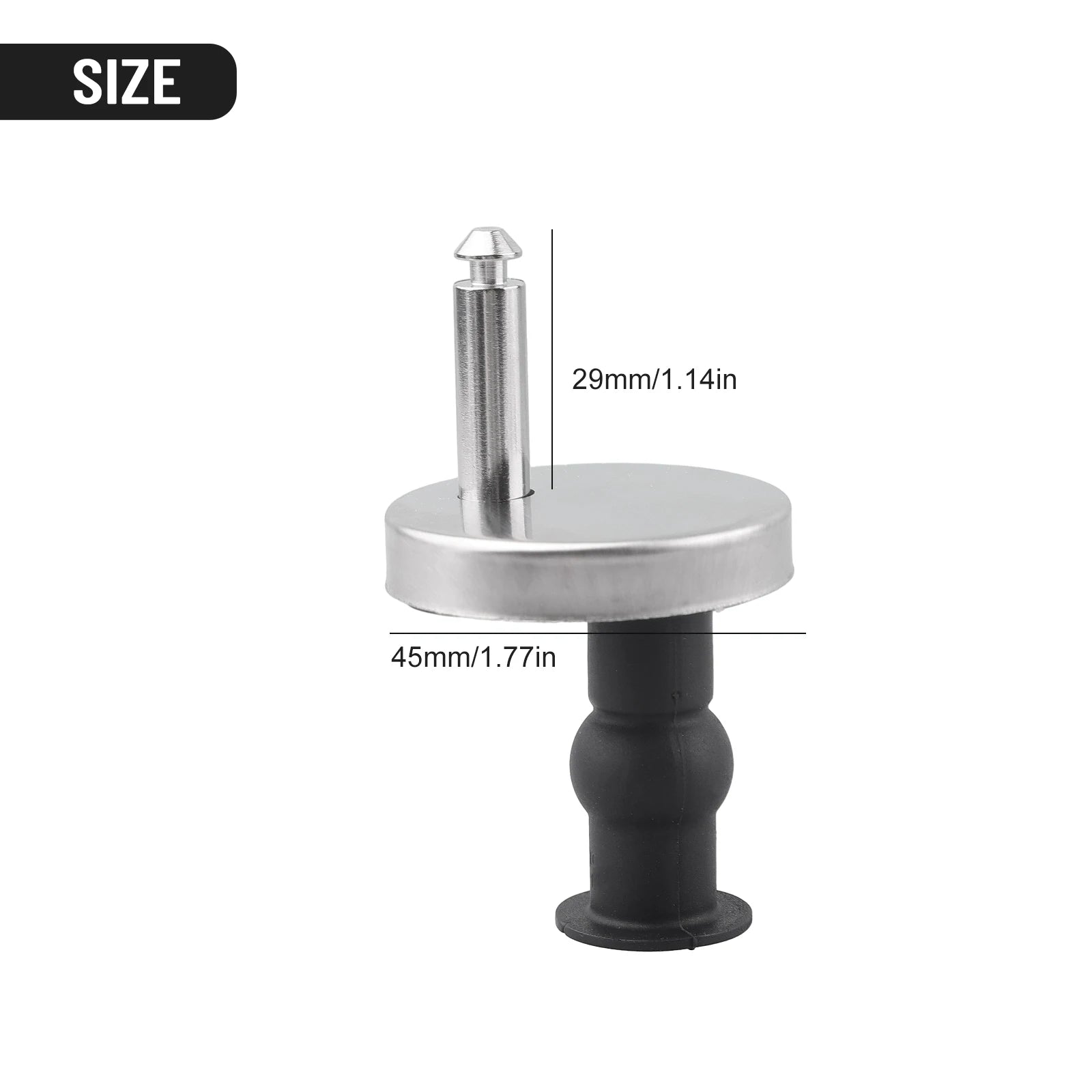 2pcs Toilet Seat Hinges Top Close Soft Release Quick Fitting Heavy Duty Hinge For Toilet Seat Hinges Toilet Accessories Oasis Select