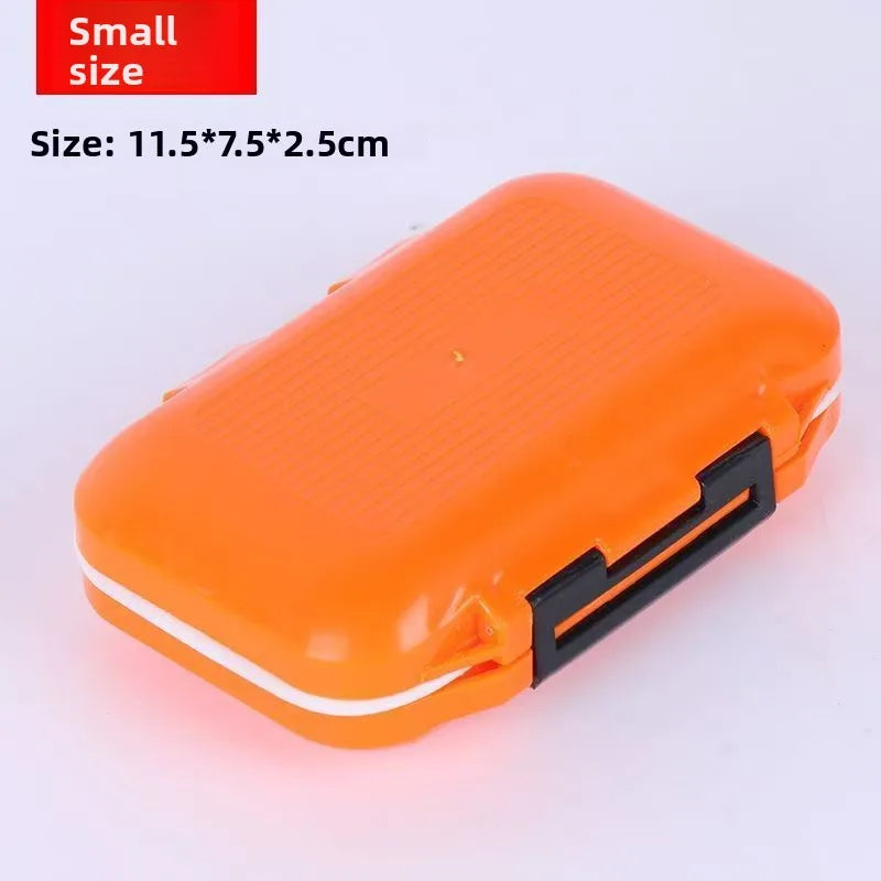 1pcs Portable Outdoor Fishing Hook Line Tool Box Fishing Tackle Storage Box Rock Fishing Case for Fishing Accessories Organizer Oasis Select