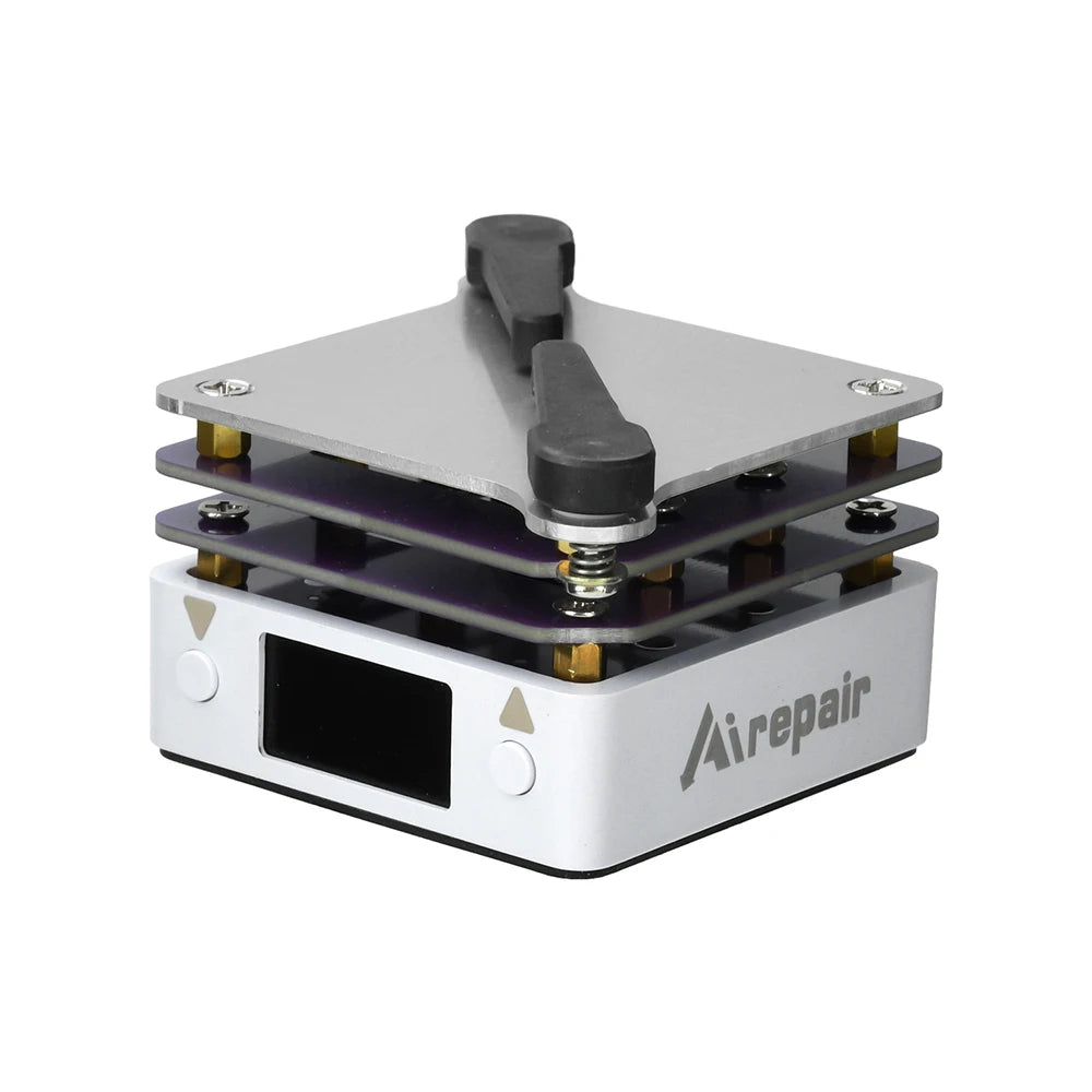 PD65W Mini Hot Plate Digital Soldering Preheating Rework Station PCB SMD Board Surface Mount Preheating Welding Repair Tools Oasis Select With fixed clip