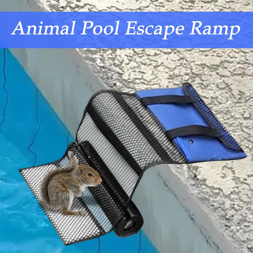 Animal Saving Escape Ramp Frog Rescue Swimming Pool Ramp Pond Critter Rescue Device Floating Saver Tool for Squirrel Frog Oasis Select