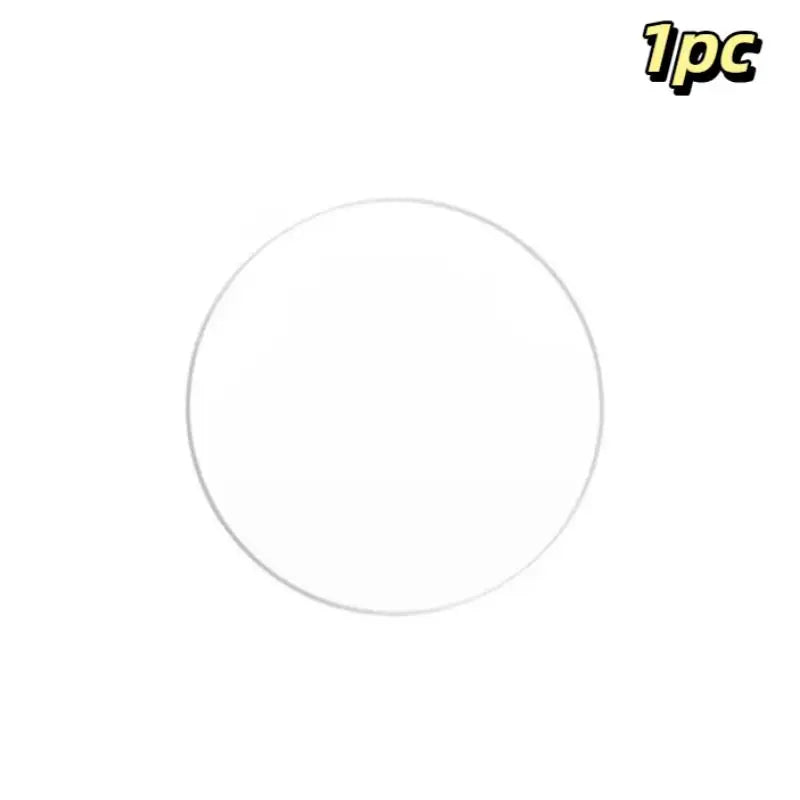 Clear PVC Coasters Non-Slip Waterproof Desktop Protection Pads Drink Coasters Heat-Resistant For Home Kitchen Office Coffee Bar Oasis Select A1 1pcs