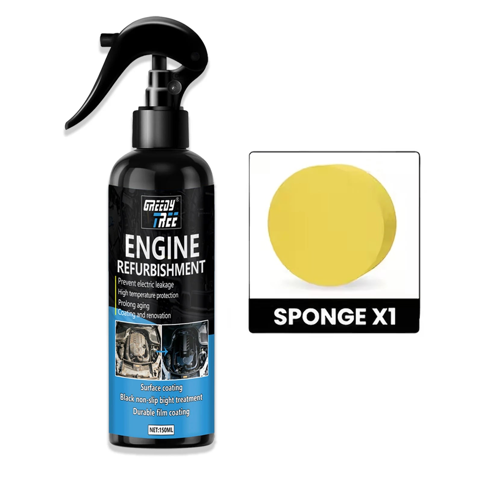 Engine Bay Cleaner & Degreaser – Deep Clean & Shine | 150ml Engine Bay Cleaner Oasis Select 1Pc 150ml
