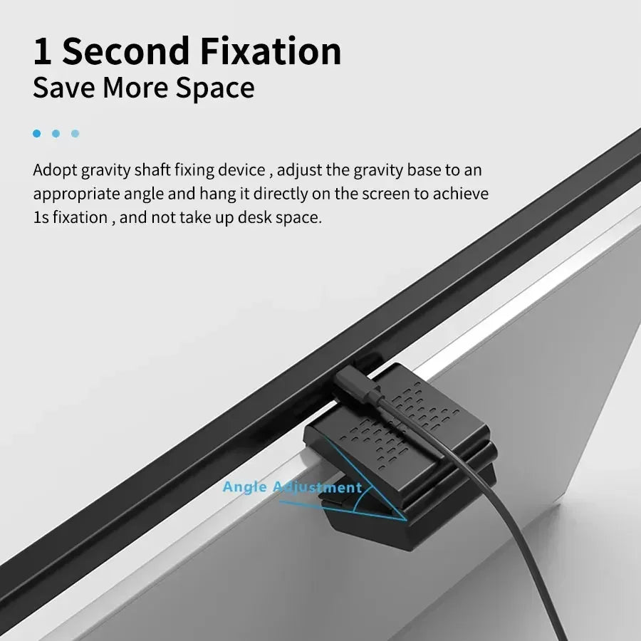 50CM USB LED Desk Lamp Computer Screen Hanging Ligh Stepless Dimming Monitor Light Bar Eye Protection Book Light for Study Room Oasis Select