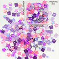 1 Box Glitter Multicolor Mosaic Tiles Handmade Craft Mosaic Crystal Glass Supplies Art Mosaic Making Home Decor Oasis Select A