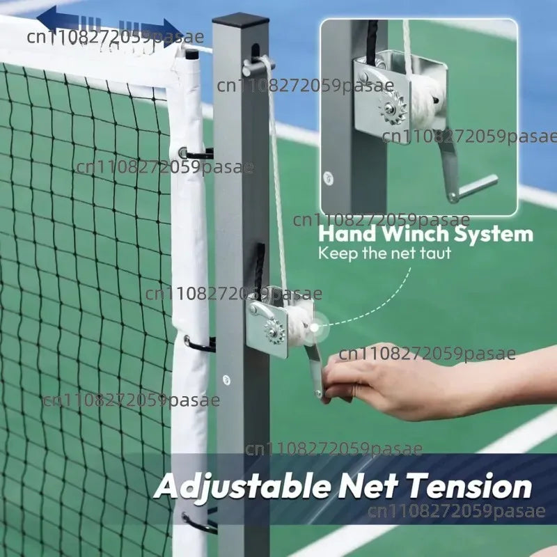 High-quality, Removable Ball-stop Net; Heavy-duty Adjustable Net with Lockable Wheels Oasis Select