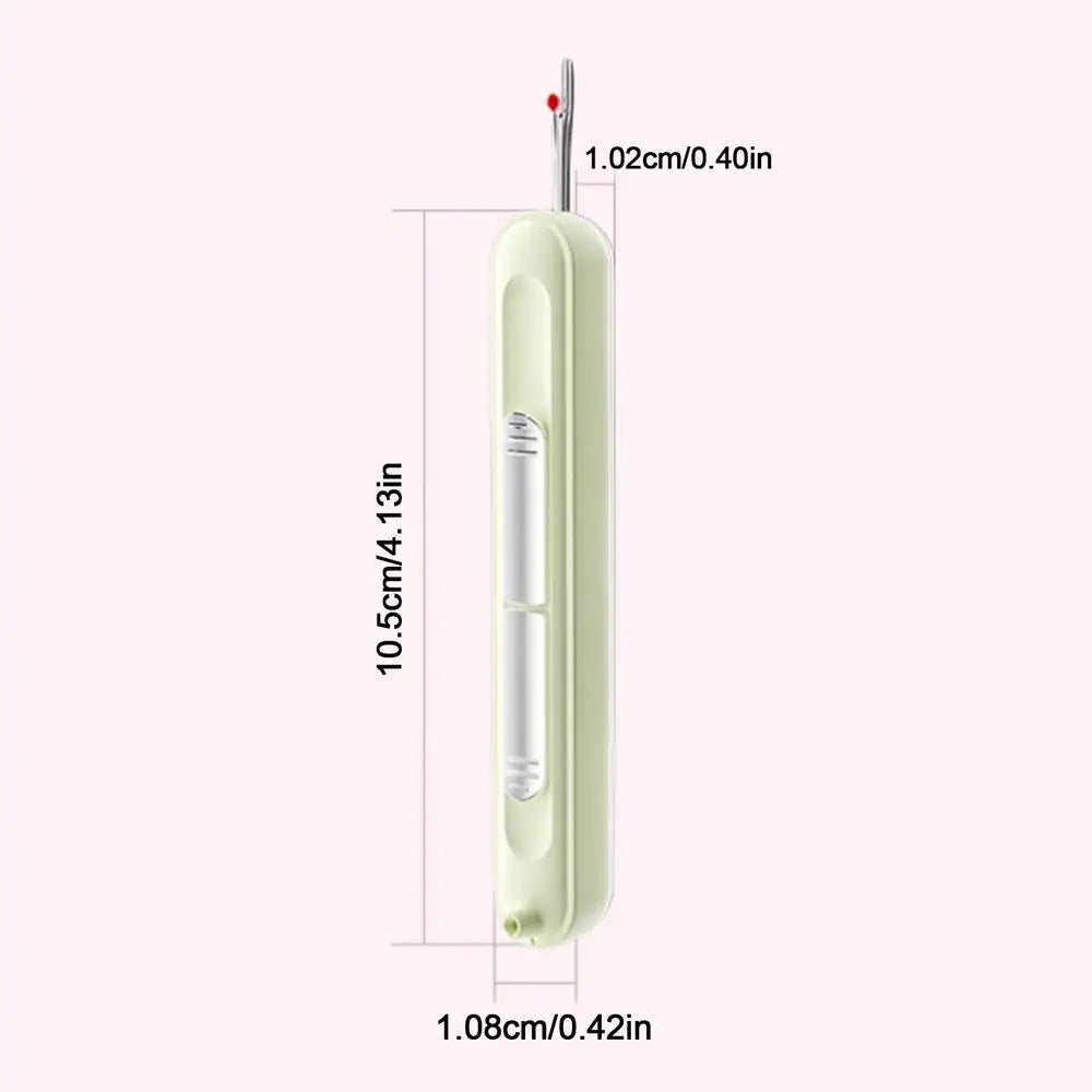 Thread Ripper 2-in-1 Thread Remover Sewing Seam Ripper Tool Ergonomic Seam Ripper Thread Remover Tool Needle Threader tool Oasis Select Green