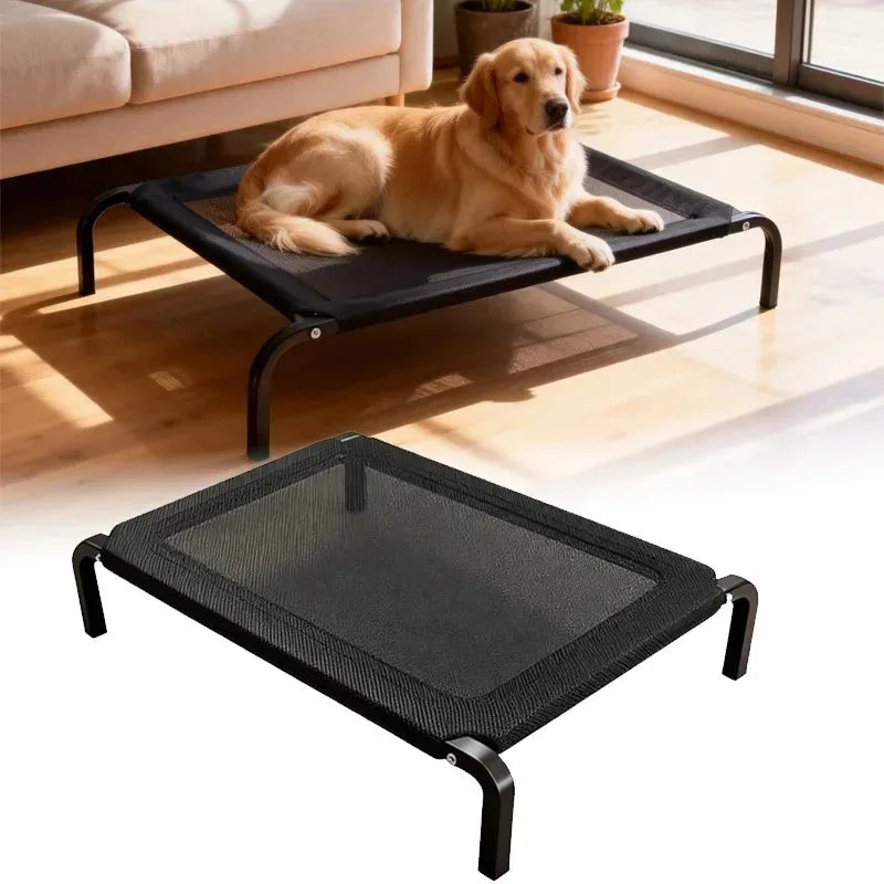 Pet Supplies Foldable Dog Bed All Season Large and Small Dogs Camp Bed Detachable Waable Military Sle Dog House for Summer Use Oasis Select