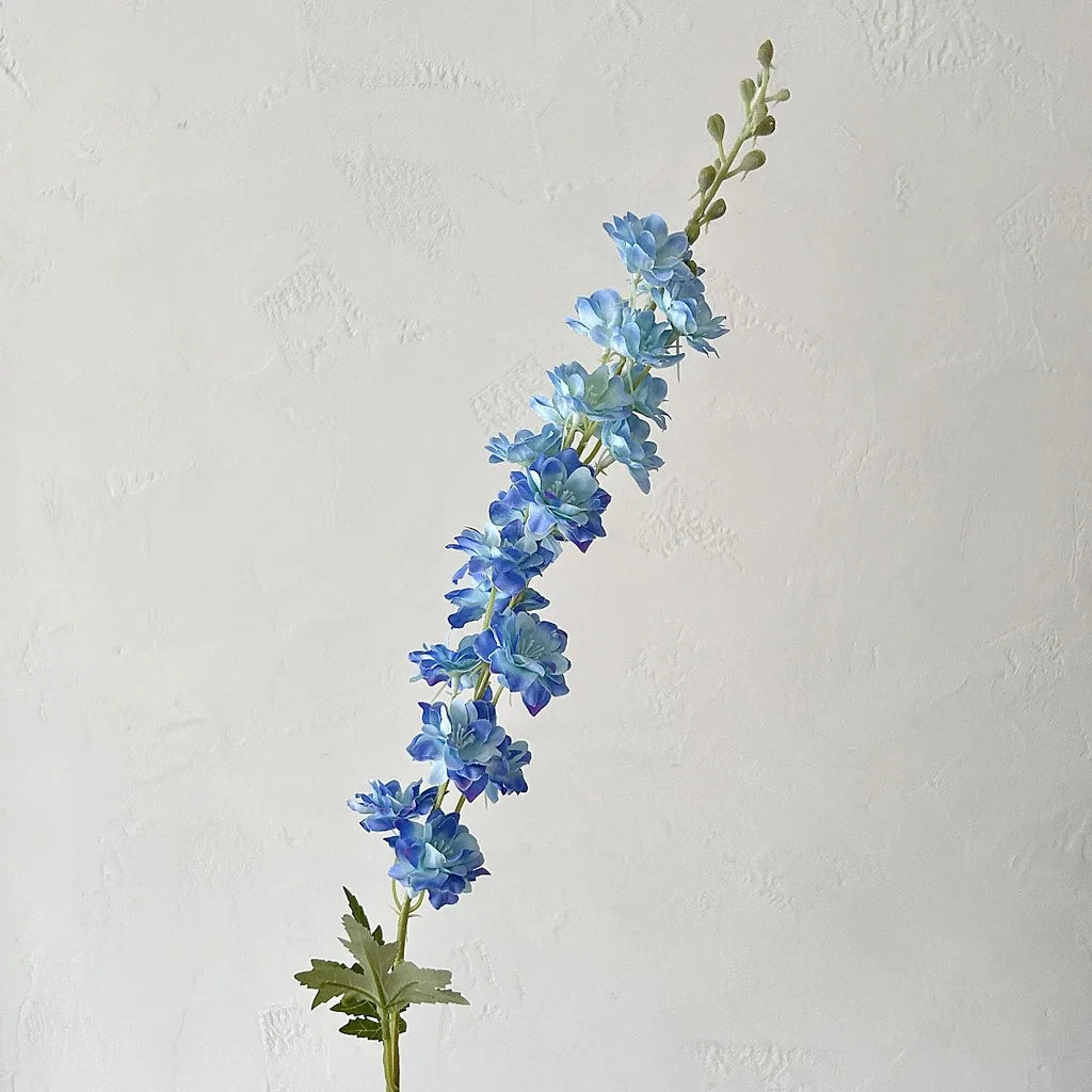 84CM Artificial Flower Swiftgrass Hyacinth Violet Home Decoration Floor Flower Arrangement Wedding Photography Prop Oasis Select Blue-Height 84 cm
