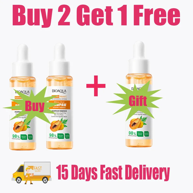 Papaya VC Brightening Face Serum – Dark Spots & Glow 30ml Brightening Face Serum Oasis Select 3PC