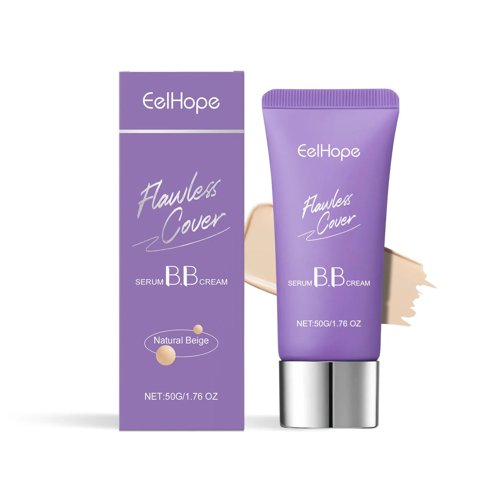 Facial Concealer BB Cream Moisturizing Brightening Skin High Coverage Waterproof Lasting Base Makeup Liquid Foundation Cosmetics Oasis Select 50g Boxed