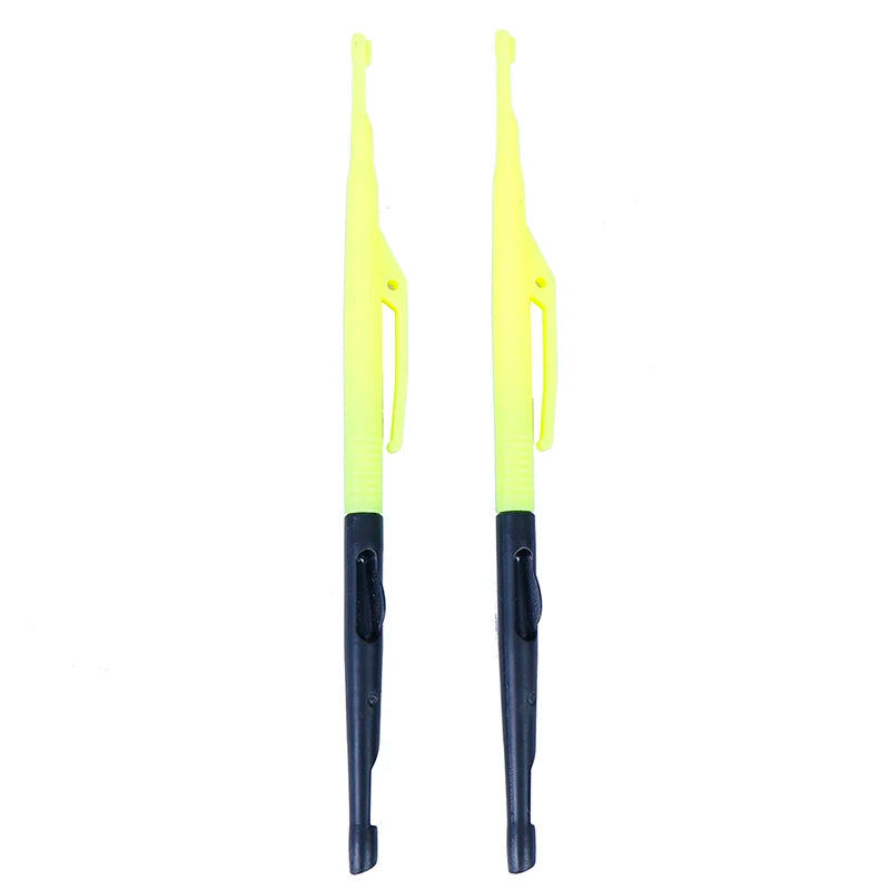 2Pcs Plastic Hook Remover Disgorger Knot Picker Tyer Tier Fly Fishing Hooks Tying Tools Fish Unhook Extractor Detacher Oasis Select