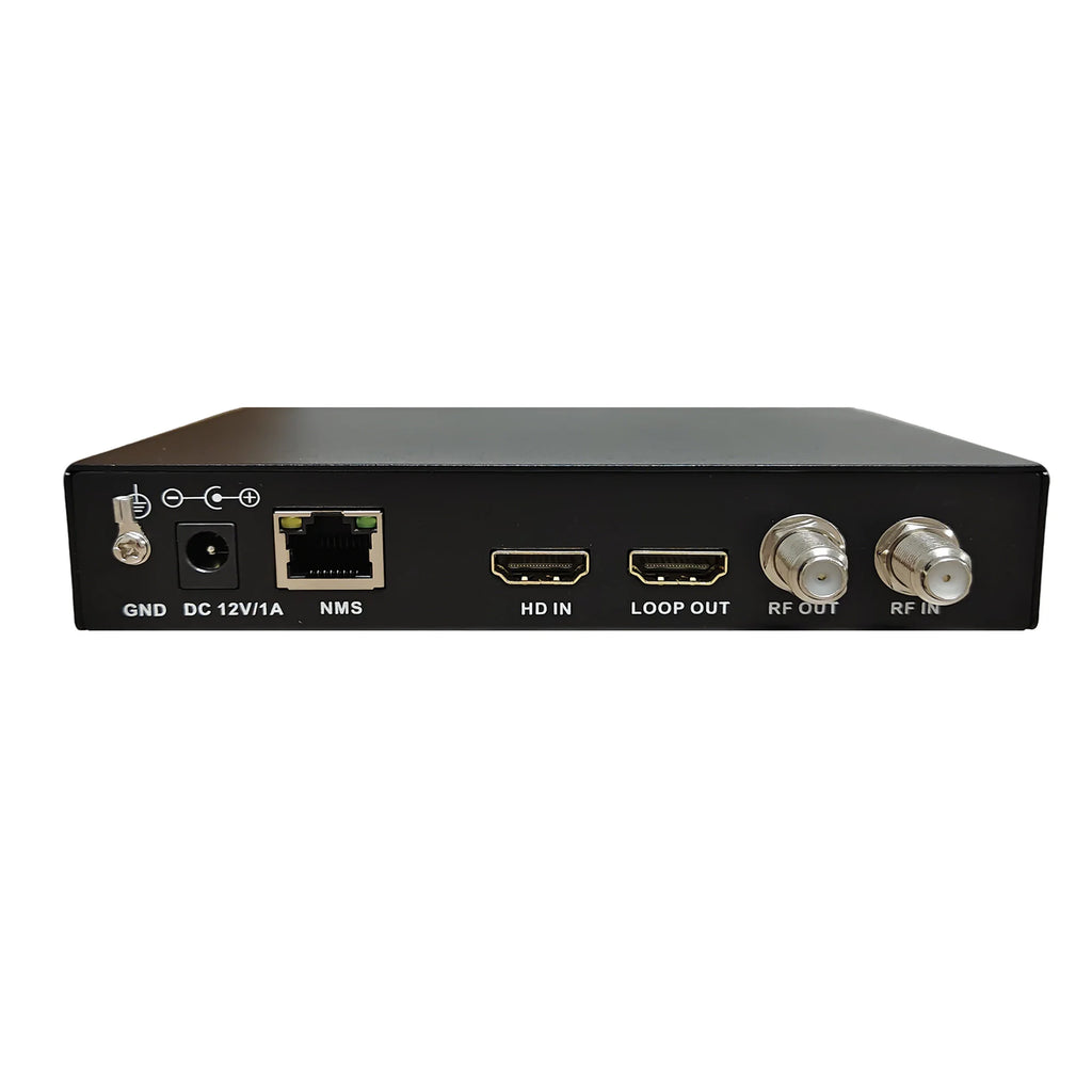 HD to RF encoder modulator TDT DVB-T ISDBT ATSC DVB-C DTV modulator CATV self-produced programs MPGE2 HD MI Modulator Oasis Select
