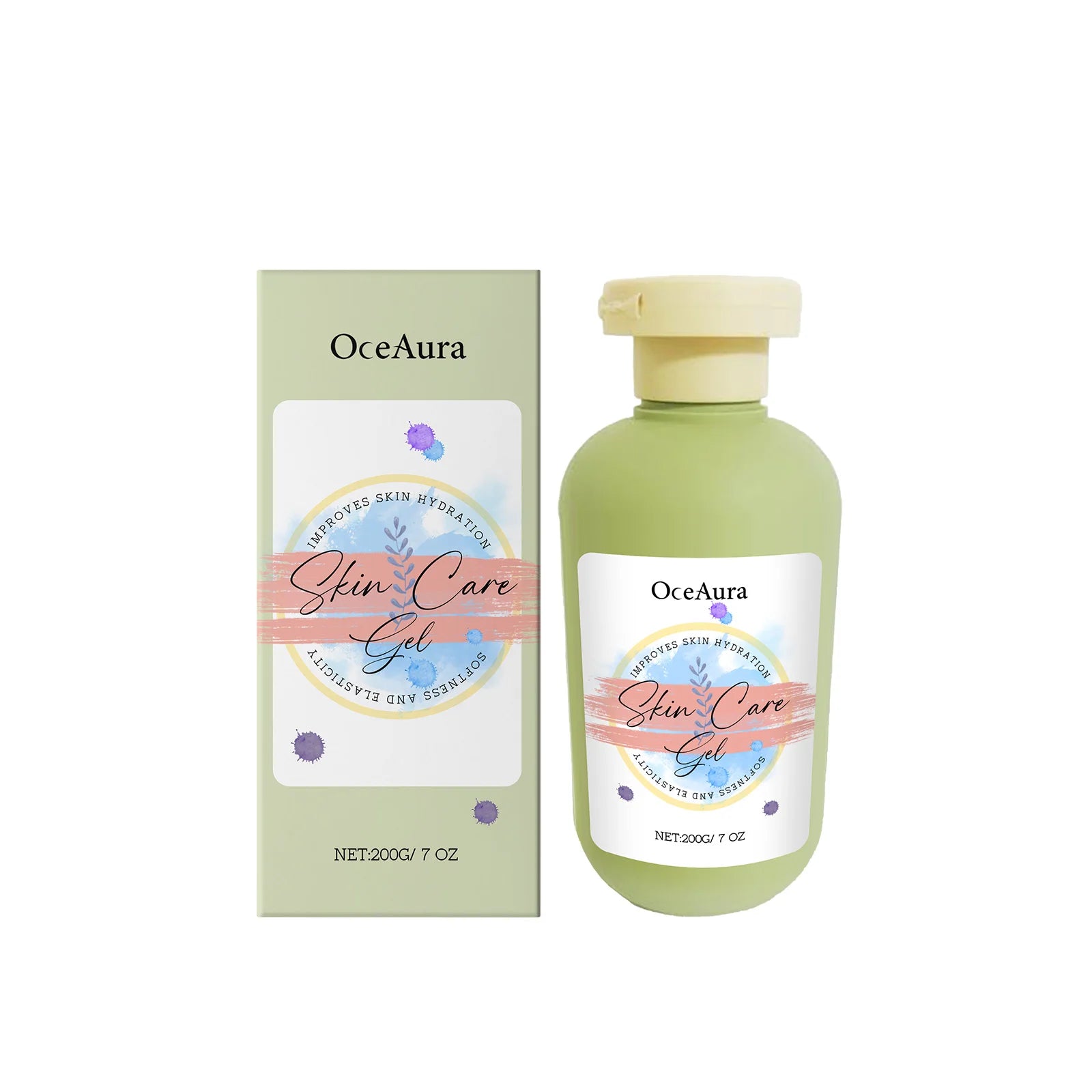 OceAura 200g Moisturizing Skin Gel – Nourish, Lift & Brighten Skin Moisturizing Gel Oasis Select 200g boxed