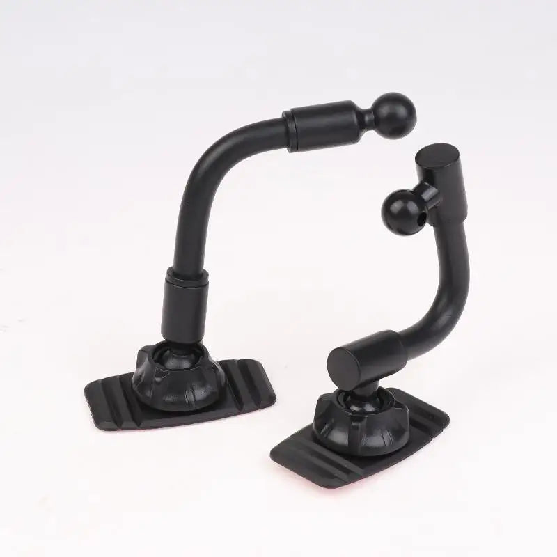 Mobile Phone Car Mount Stand with 17mm Ball Head Arm, Ideal for Dashboard and Windshield, Comes with Nano Glue Sticker Base Oasis Select