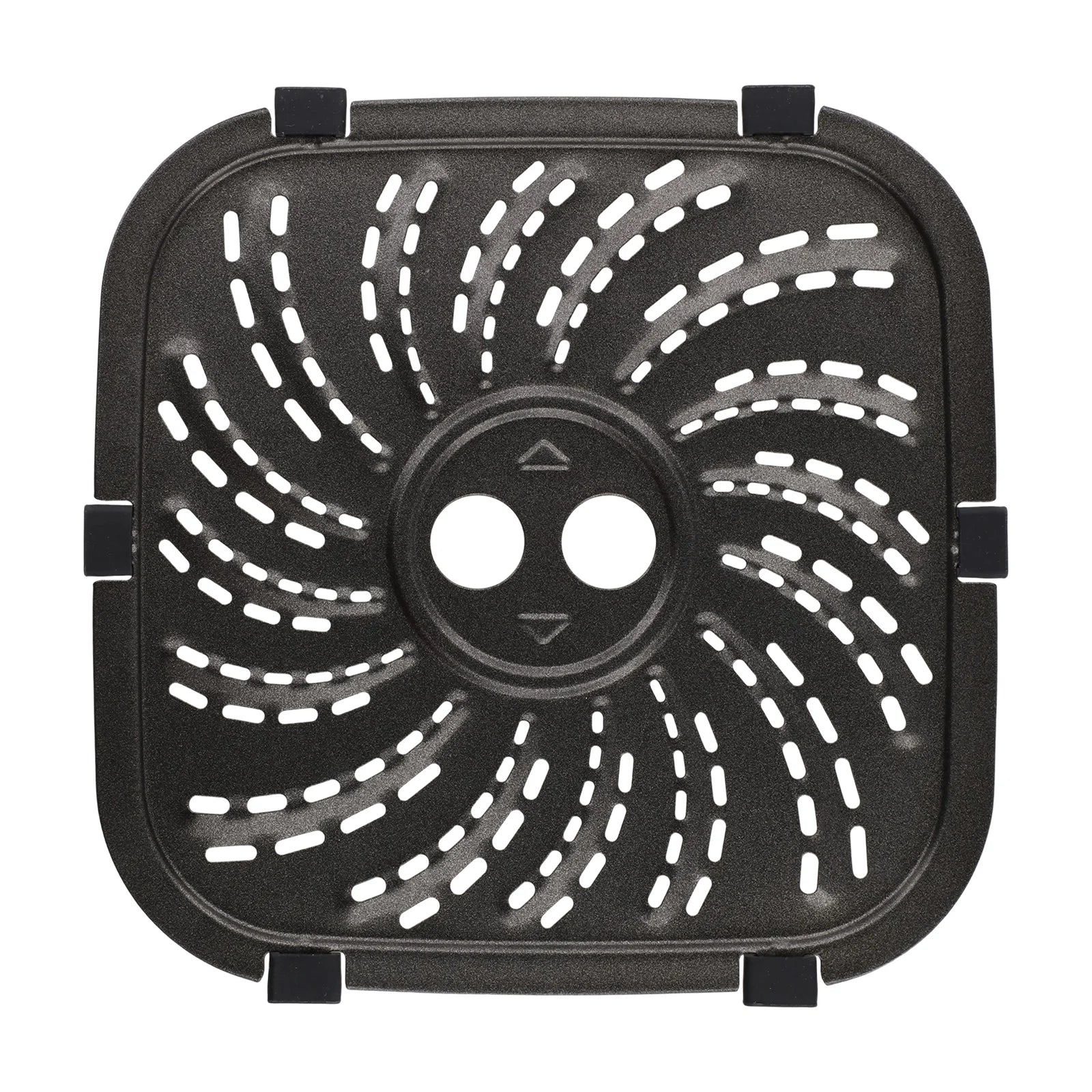 Airfryer Basket Air Fryer Grill Plate For PowerXL For Vortex Pro Air Fryer Plus With Tabs Food Cooking Divider Kitchen Accessory Oasis Select 22x22cm
