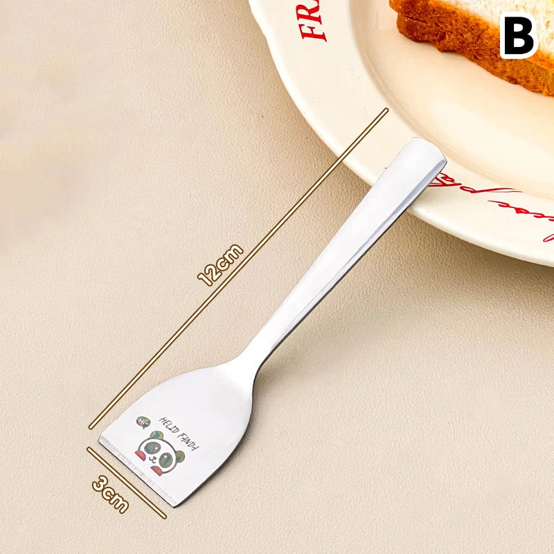 Stainless Steel Butter Spreader Knives Sandwich Cutter Cream Cheese Jam Scraper Kitchen Tools for Spreadable Butters Oasis Select B