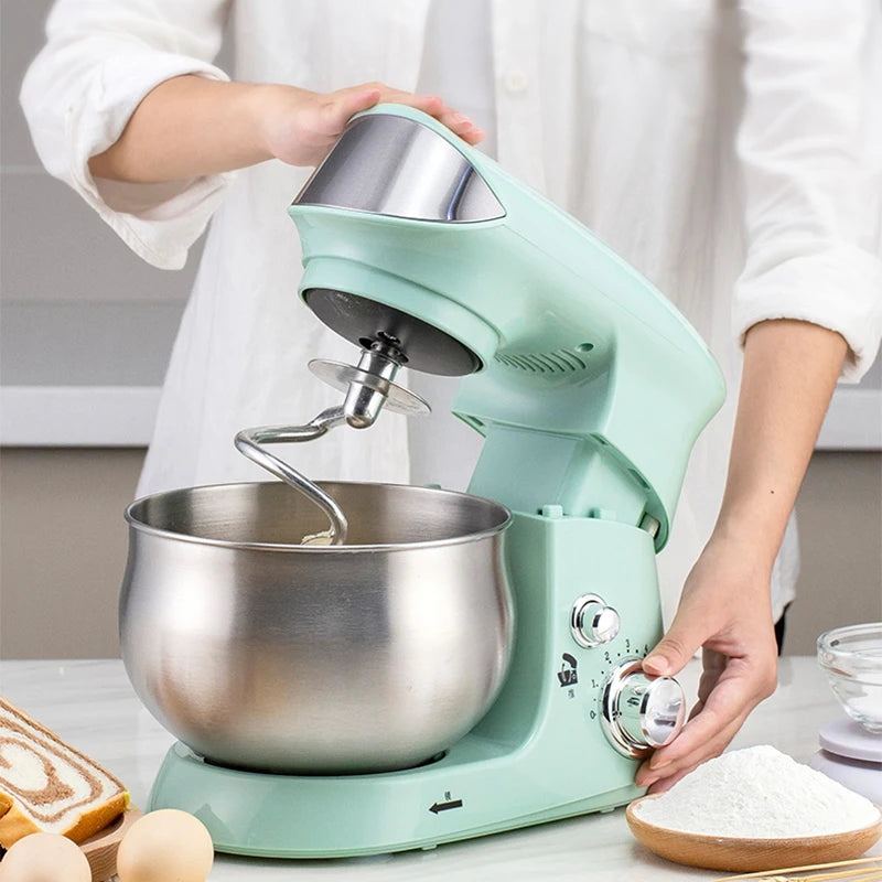 600W Electric Stand Mixer – 6-Speed Dough & Cream Beater