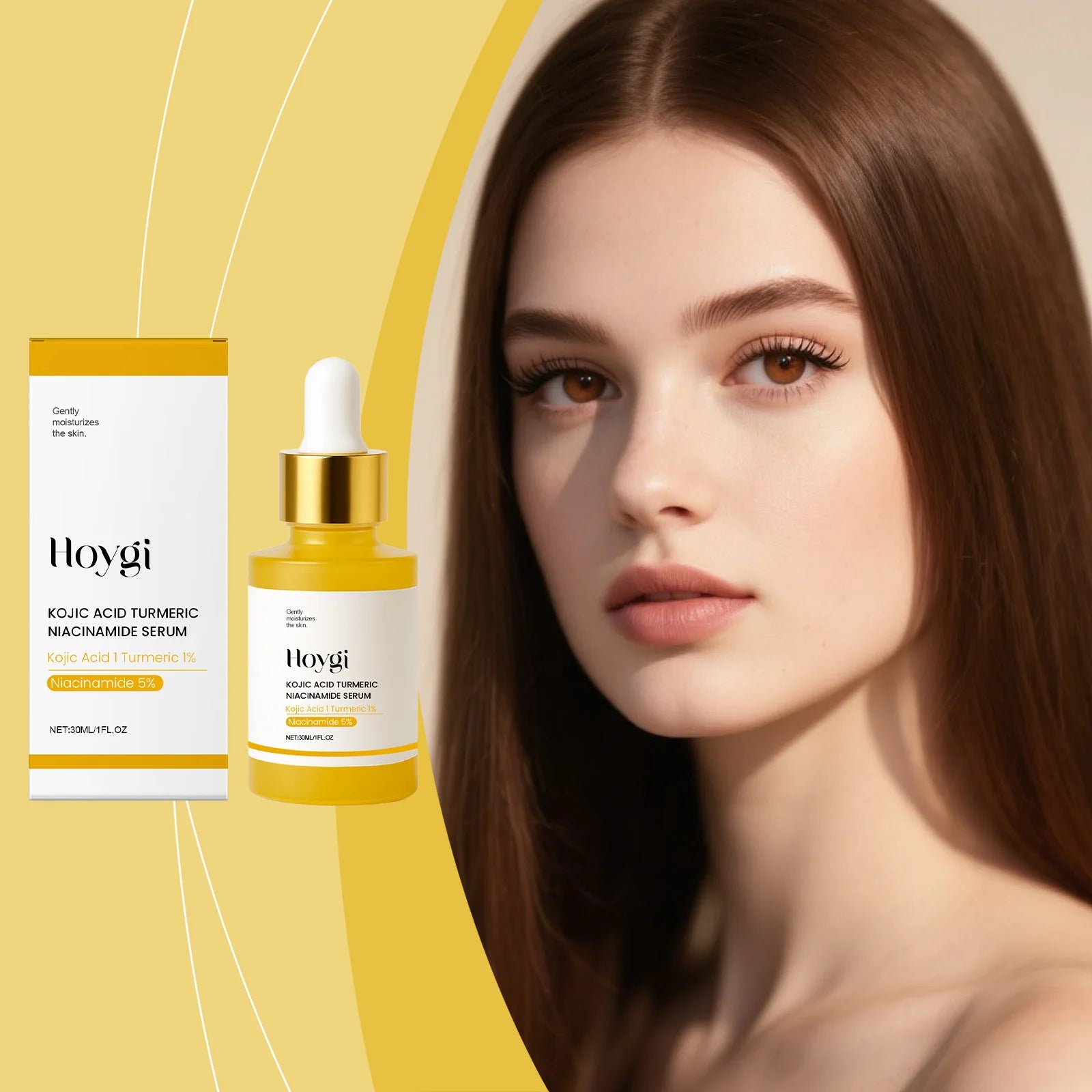Hoygi Niacinamide Face Serum – Hydrate, Firm & Smooth Skin