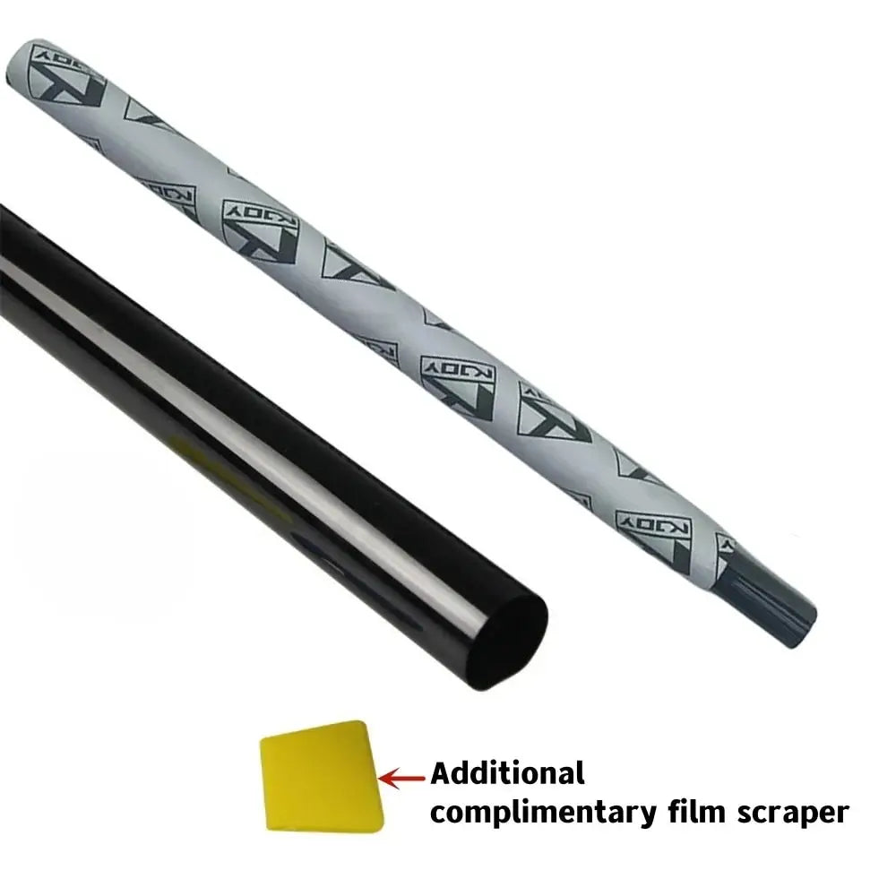 3Mx50CM VLT Black Car Window Foils Tinting Film Home Window Glass Solar UV Protector Sticker Films Pearl Cotton Stick Box PAC Oasis Select